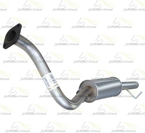 أنبوب مرنان العادم متوافق مع 2005-2006 و2008 Mazda Tribute 2.3L | ستانلس ستيل | العادم الشمالي الشرقي | تتضمن حشية وشماعات مجانية | قطع غيار السيارات in Saudi Arabia
