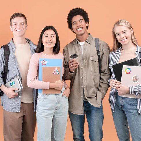 60 قطعة من الملصقات الحسية للقلق، ملصقات مزخرفة قابلة لإعادة الاستخدام، ملصق تململ الذهن، ملصق مهدئ للتنفس للأطفال والكبار in Kuwait