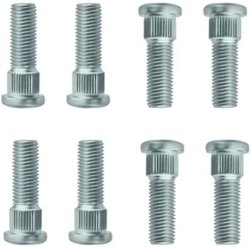 8pcs Rear Wheel Hub Brake Drum Lug Bolts Stud M12*1.25 Thread Replacement for Yamaha G1 G2 G5 G11 & (G8 G9 Gas Models) & 11-25 G29 Golf Cart Front in Saudi Arabia