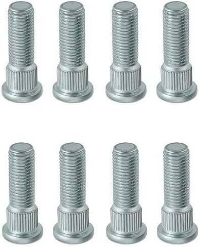 8pcs Rear Wheel Hub Brake Drum Lug Bolts Stud M12*1.25 Thread Replacement for Yamaha G1 G2 G5 G11 & (G8 G9 Gas Models) & 11-25 G29 Golf Cart Front in Saudi Arabia
