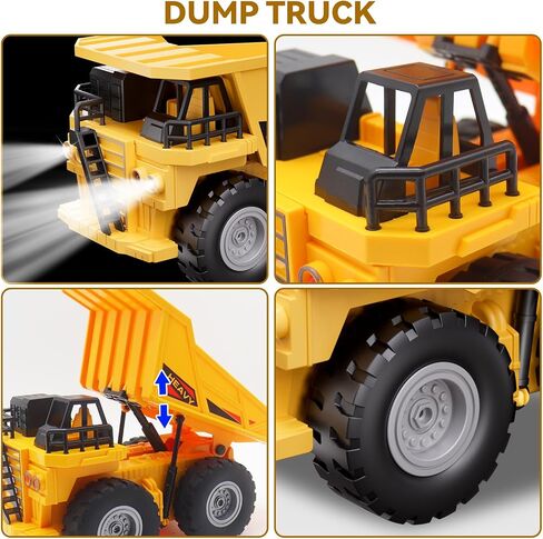 Remote Control Forklift 12 Channel 2 Mode RC Forklift, W/Pallets/Boxes/Sound/Light/Spray, Two Rechargeable Batteries & Charge, Kids Forkliftrrucks Toy Christmas & Birthday Gifts in Saudi Arabia