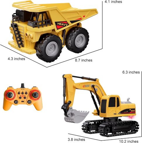 Remote Control Forklift 12 Channel 2 Mode RC Forklift, W/Pallets/Boxes/Sound/Light/Spray, Two Rechargeable Batteries & Charge, Kids Forkliftrrucks Toy Christmas & Birthday Gifts in Saudi Arabia