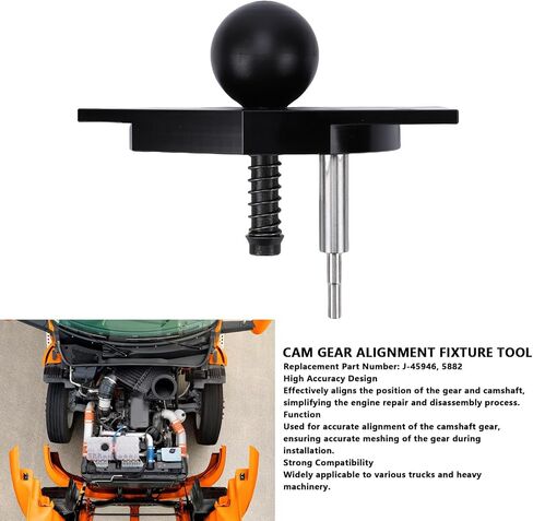 Cam Gear Alignment Fixture Tool J-45946 Aluminium Alloy Accurate Replacement for 60 Series DD60 in Saudi Arabia