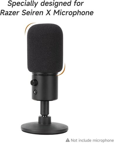 WIBOND Razer Seiren Mini Boom Arm Mic Stand with Mic Foam Cover - Mic Suspension Stand Mic Stand and Windscreen Compatible with Streaming Microphone Razer Seiren Mini in Kuwait