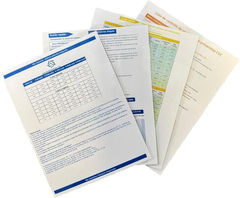 البطاقات المرجعية السريعة F&L HVAC - دليل شحن غاز التبريد واستكشاف الأخطاء وإصلاحها لمكيفات الهواء والمضخات الحرارية - مزدوجة الجوانب، مقاومة للماء (4 بطاقات) (مخطط HVAC ES-Spanish) in Kuwait