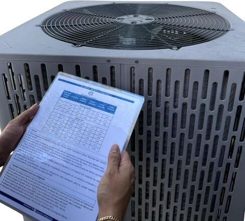 البطاقات المرجعية السريعة F&L HVAC - دليل شحن غاز التبريد واستكشاف الأخطاء وإصلاحها لمكيفات الهواء والمضخات الحرارية - مزدوجة الجوانب، مقاومة للماء (4 بطاقات) (مخطط HVAC ES-Spanish) in Kuwait