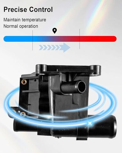Engine Coolant Water Outlet Compatible with Ford Escape Focus Fusion Mercury Mariner Milan Mazda Tribute L4 2.0L/2.3L/2.5L 2003-2017 Replace 902-231 6S4Z-8K556-A 8S4Z-8K556-A in Saudi Arabia