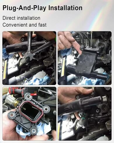 Engine Coolant Water Outlet Compatible with Ford Escape Focus Fusion Mercury Mariner Milan Mazda Tribute L4 2.0L/2.3L/2.5L 2003-2017 Replace 902-231 6S4Z-8K556-A 8S4Z-8K556-A in Saudi Arabia