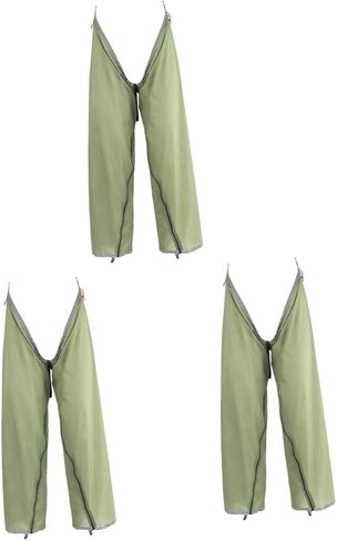 Milisten 3pcs Rain Pants for Adults Outdoor Hiking Pants Breathable Double Design for Camping and Cycling Fit Lightweight and in Saudi Arabia