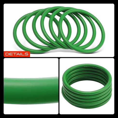 A-Premium Universal AC System Repair Kit, Exact ID (20.22±0.25mm) Exact CS (1.78±0.08mm), HNBR, 100Pcs in Saudi Arabia