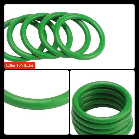 A-Premium Universal AC System Repair Kit, Exact ID (12.70±0.13mm) Exact CS (1.78±0.08mm), HNBR, 100Pcs in Saudi Arabia