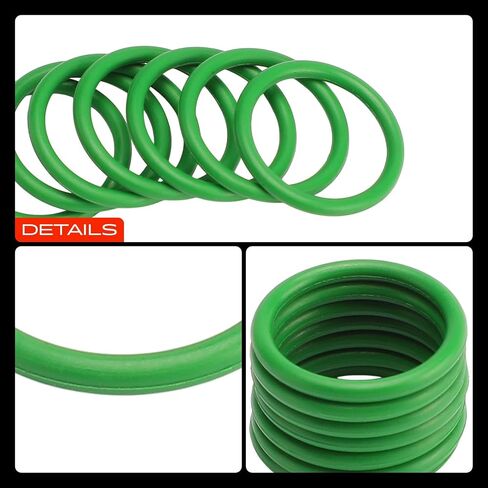 A-Premium Universal AC System Repair Kit, Exact ID (12.00±0.13mm) Exact CS (1.50±0.08mm), HNBR, 100Pcs in Saudi Arabia