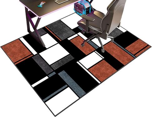 Desk Chair Mat for Hardwood Floor 160 x 200 cm Office Rolling Chair Protector Mat Non Slip Gaming Chair Mat for Wooden Floors Computer Chair Rug Home Office in Saudi Arabia