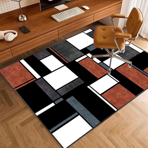 Desk Chair Mat for Hardwood Floor 160 x 200 cm Office Rolling Chair Protector Mat Non Slip Gaming Chair Mat for Wooden Floors Computer Chair Rug Home Office in Saudi Arabia