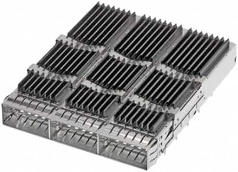 Molex/Waldom، 203369-1347، QSFP-DD CAGE Assembly 1-by-3 SAN FIN Heat Sink (2 عنصر/عناصر) in Kuwait