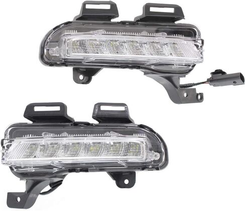 CarLights360: For 2015 Chevy Cruze Front Signal/Corner Light Assembly Driver Side w/Bulbs - DOT Certified Replacement for GM2562107 in Saudi Arabia