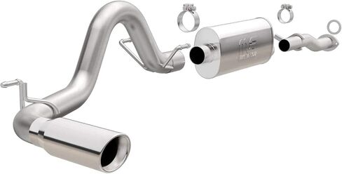 MagnaFlow Performance Exhaust System 19291: Cat-Back, Street Series, For 2016-2023 Toyota Tacoma 3.5L, 73.7" Bed Length, Extended Cab, 60.5" Bed Length, Crew Cab, Single Passenger Side Rear Exit in Saudi Arabia
