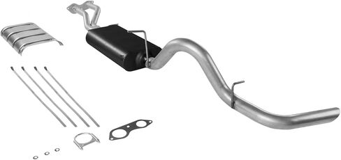 Flowmaster 17165 Force II Cat-Back Exhaust Kit 3 Inch Aluminzed Steel Compatible with 1996-1999 Chevy Tahoe/GMC Yukon 5.7L 2 Door in Saudi Arabia