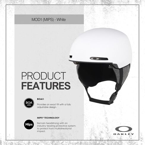 خوذة التزلج على الجليد Oakley MOD1 MIPS للرجال والنساء + حزمة مع زجاجة مياه قابلة للطي من Designer iWear مع حلقة تسلق in Kuwait