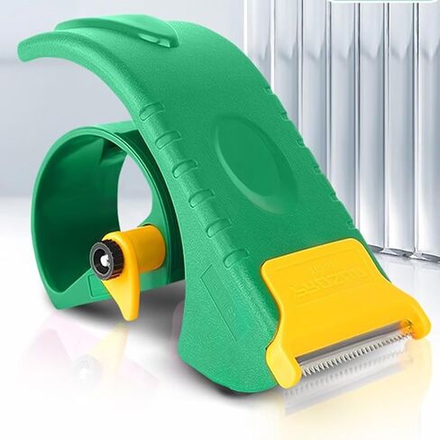 Packing Tape Dispenser for Packing Boxes, Moving Supplies, Shipping and Mailing, Green in Saudi Arabia