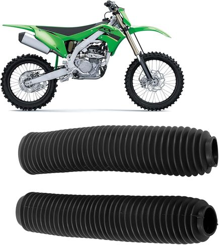 واقي الشوكة الأمامية غطاء الغبار أحذية الصدمات لـ CR80 CR125 CR250 CRF250 YZ80 YZ125 YZ250 WR450 KX125KD X200 KDX250 بديل لـ RM125 DR250 DRZ400 (أحمر) in Kuwait