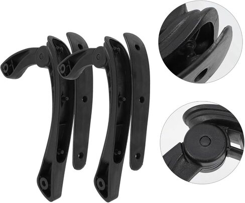 2Pcs Ergonomic Armrest Replacements for Office Chairs High Strength Chair Parts Comfortable Support for Daily Use in Saudi Arabia