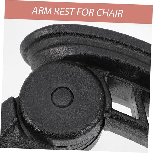 Cabilock 2Pcs Professional Office Chair Armrest Replacement Ergonomic High Strength Arm Rest Parts for Swivel and Task Chairs Fit for Daily Use and Enhanced Comfort in Saudi Arabia