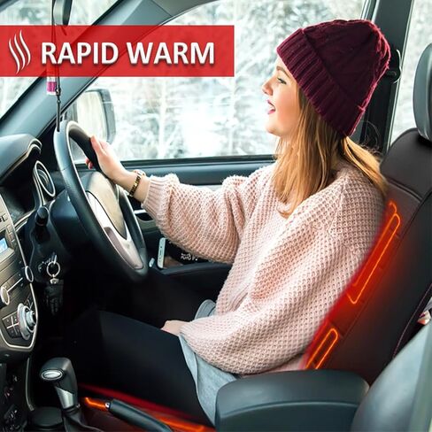 أغطية مقعد سيارة Buybai مجموعة مقعد عالمي للسيارة وسادة مقعد جلدية مريحة واقي مقعد تلقائي لسيارة السيارات سيارات الدفع الرباعي Van 1 PCS فريدة من نوعها (أسود) in Kuwait