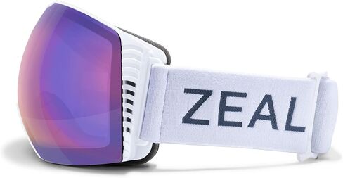 نظارات Zeal Optics Cloudfall Snow Goggle مع عدسات إضافية، مرآة Dark Night/Phoenix in Saudi Arabia