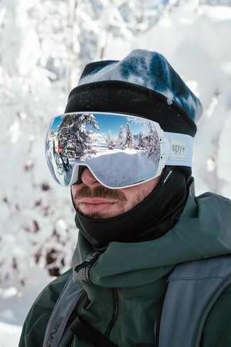 Spy Optic Marshall Snow Goggle, Winter Sports Protective Goggles, Color and Contrast Enhancing Lenses in Kuwait