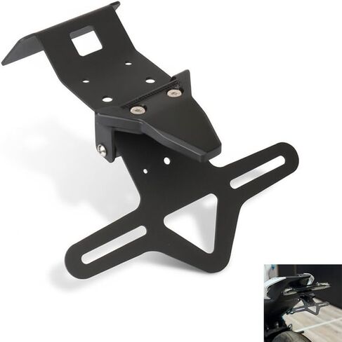 مزيل حاجز الدراجة النارية من ALmart، حامل لوحة ترخيص قابل للطي، حامل خلفي مرتب لـ CFMOTO 675SS (675SR-R) / 675NK in Kuwait