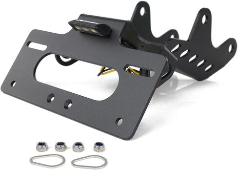 Xitomer Fit for YZF-R9 2025 Fender Eliminator Compatible with MT09 2024-2025, YZF R9 2025 Tail Tidy with LED License Plate Light, License Plate Holder Compatible with Stock Turn Signals in Saudi Arabia