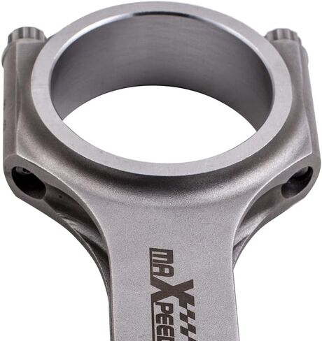 قضبان توصيل maxpeedingrods محرك 1.8T لسيارة VW Golf MK4 Passat لسيارات Audi A3 A4 A6 TT مع مسامير 5/16 بوصة ARP 2000 19 مم (نهاية صغيرة مدببة) in Saudi Arabia