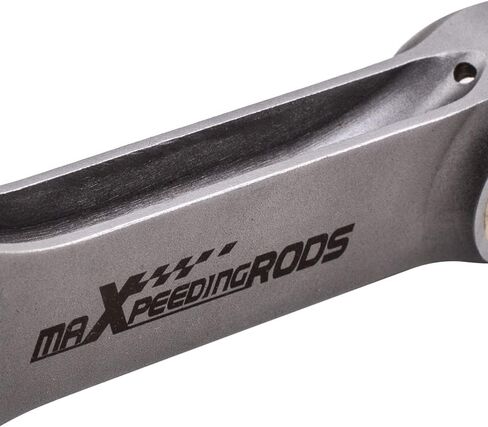 قضبان توصيل maxpeedingrods محرك 1.8T لسيارة VW Golf MK4 Passat لسيارات Audi A3 A4 A6 TT مع مسامير 5/16 بوصة ARP 2000 19 مم (نهاية صغيرة مدببة) in Saudi Arabia