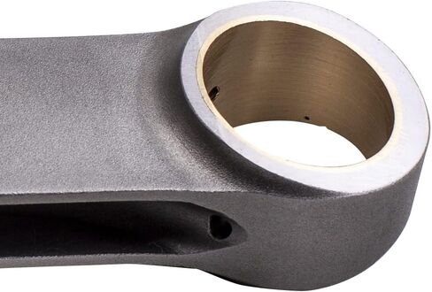قضبان توصيل maxpeedingrods محرك 1.8T لسيارة VW Golf MK4 Passat لسيارات Audi A3 A4 A6 TT مع مسامير 5/16 بوصة ARP 2000 19 مم (نهاية صغيرة مدببة) in Saudi Arabia