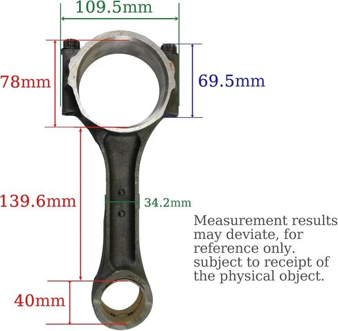 4 PCS 4HK1 Connecting Rod For Isuzu 4HK1 4HK1T 4HK1TC Engine NPR NQR NRR NPR-HD 4HK1 5.2L 2007-2010 8-98018-425-3 8980184253 in Saudi Arabia