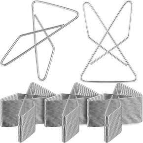 48 Pcs Ideal Paper Clamps Butterfly Clips Large Mental Butterfly Wire 2.56 x 1.69 Inch No. 1 Size Silver Durable Metal Clips for Crafting Sewing Paper Fabric DIY Project Holders in Kuwait