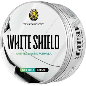 Black Car Wax Paste with Carnauba - Cera para Autos, Swirl Mark Minimizer & Gloss Enhancer for Dark Vehicles, Safe on Clear Coat, 180g Kit w/Applicator Sponge & Microfiber Towel in Saudi Arabia