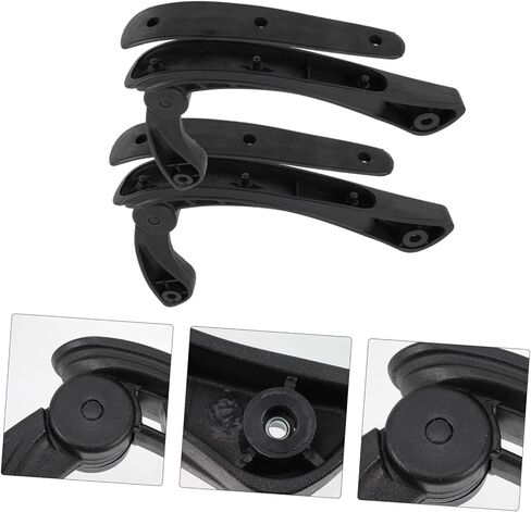 Cabilock 2Pcs Household Chair Armrest Replacement Office Chair Armrest Parts Sturdy Arm Rests Comfortable Support for Office Home Pregnant Women Seniors in Saudi Arabia