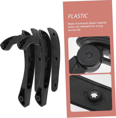 Cabilock 2Pcs Household Chair Armrest Replacement Office Chair Armrest Parts Sturdy Arm Rests Comfortable Support for Office Home Pregnant Women Seniors in Saudi Arabia