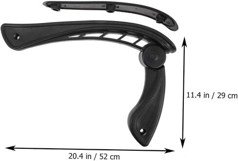 Cabilock 2Pcs Household Chair Armrest Replacement Office Chair Armrest Parts Sturdy Arm Rests Comfortable Support for Office Home Pregnant Women Seniors in Saudi Arabia