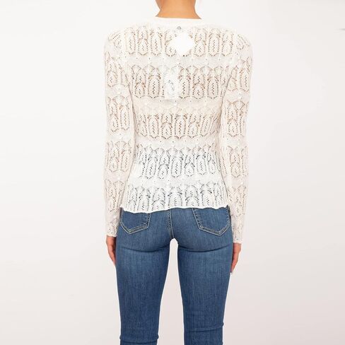 GUESS Women's Long Sleeve Nathalie Sweater in Saudi Arabia
