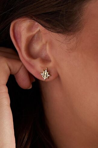 Alex and Ani Harry Potter Love Potion Studs, 14kt Rose Gold Over .925 Sterling Silver, Rose Gold Charm in Kuwait