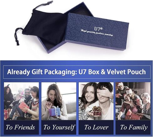 U7 Rock Music Necklace with Adjustable Chain, Stainless Steel 18K Gold Plated Hip Hop Punk Rock Sign Horn/Headphone/Microphone Necklaces for Men Women Teens in Kuwait