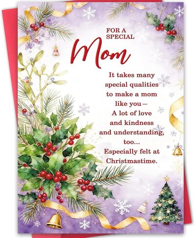 Romantic Christmas Card for Wife,Special Xmas Card for Wife,Unique Christmas Idea Gift from Husband in Saudi Arabia