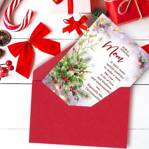 Romantic Christmas Card for Wife,Special Xmas Card for Wife,Unique Christmas Idea Gift from Husband in Saudi Arabia