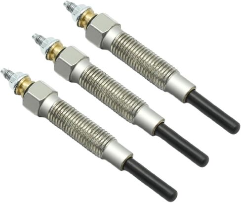 MDEOOSKY 3Pcs 32A66-03102 Glow Plugs, Replacement for Mitsubishi S3L S3L2 Engine Forklift Trucks Compact Tractors Excavators, Replaces 32A66-03102 32A66-03101 32A66-03100 in Saudi Arabia