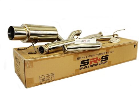 SRS catback exhaust system Compatible/Replacement for 96-00 Honda Civic 3D HatchBack CX/DX in Saudi Arabia