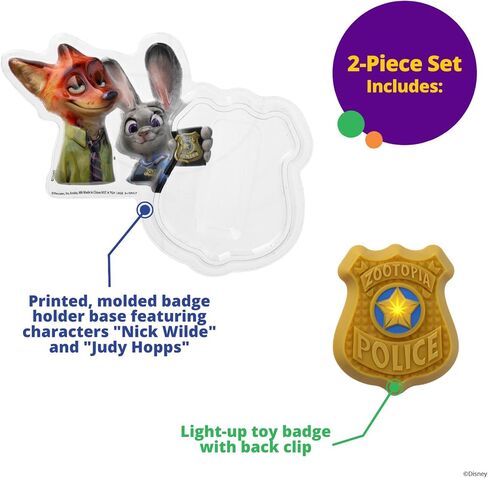 Disney's Zootopia Rings, Cupcake Decorations Featuring Judy Hopps, Nick Wilde & Flash Slothmore - 24 Pack in Saudi Arabia