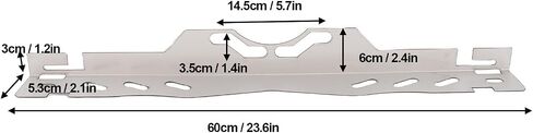 Estink Toe Alignment Tool Plates, Wheel Angle Alignment Tools for UTV, ATV, 2 Sets with Extension Brackets, Convenient Hanging Hole, Made from Sturdy Steel Material in Saudi Arabia